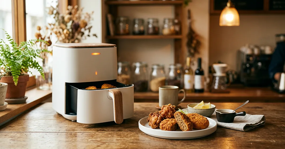 ノンフライヤーで惣菜を温め直す方法｜揚げ物をサクサクに復活させるコツ
